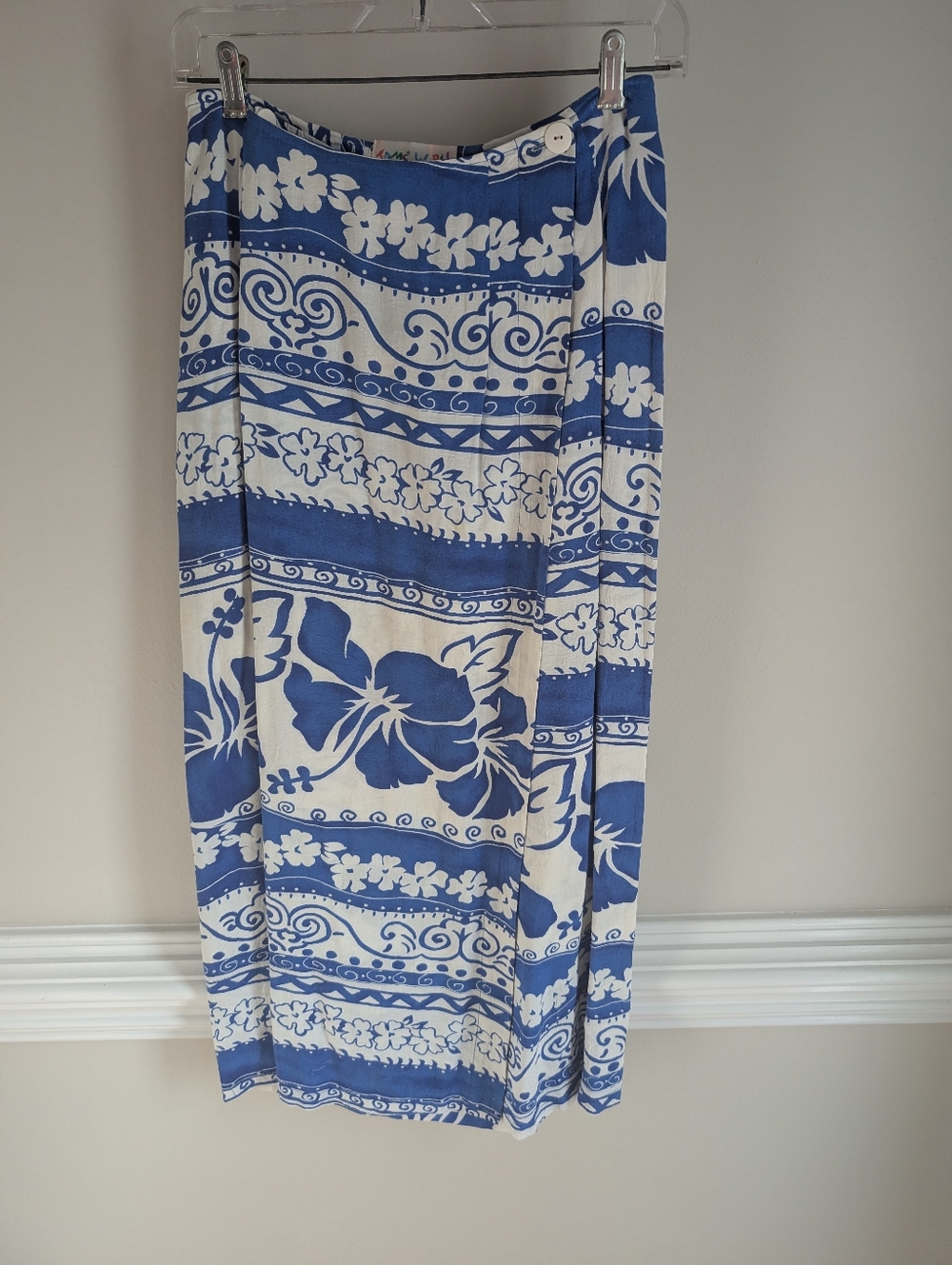 Tropical Wrap Around Skirt